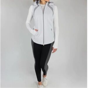 Jofit Gray Hooded Vest